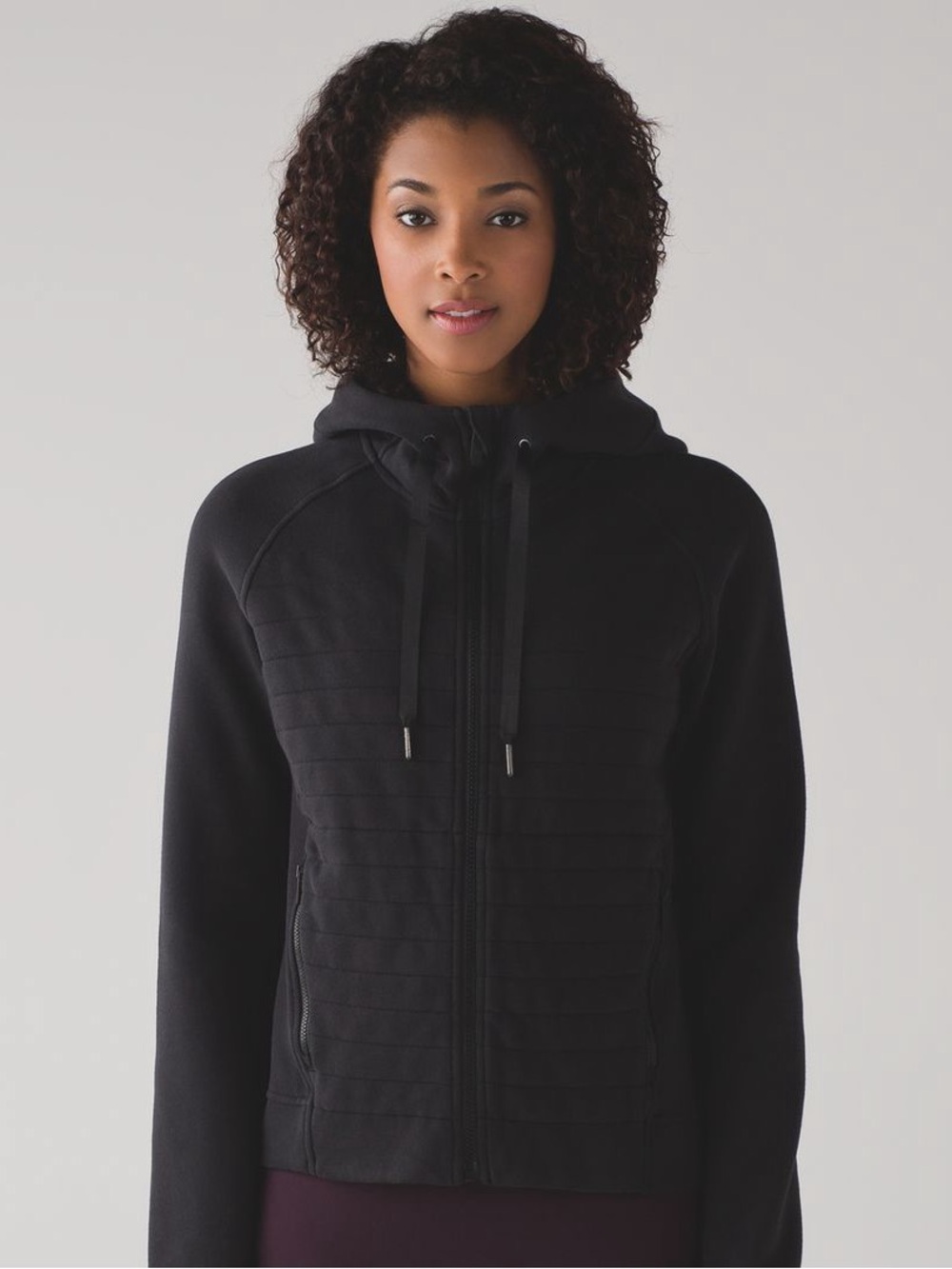 Lululemon Black Fleece be True Hoodie - size 6